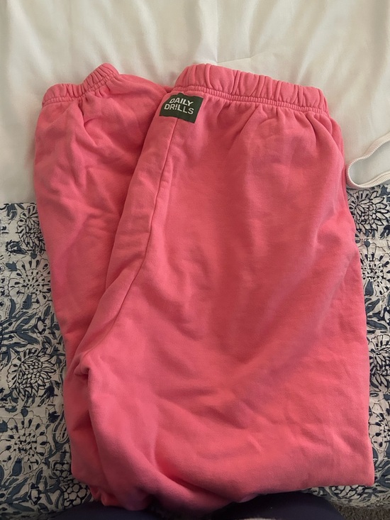 Daily Drills Other - Daily drills bubblegum pink sweatpants